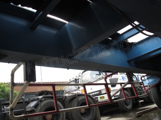 หางพ่วงพื้นเรียบ 2 เพลา บ.พนัส ปี46 ยาว12เมตร