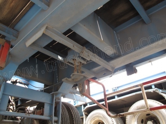 หางพ่วงพื้นเรียบ 2 เพลา บ.พนัส ปี46 ยาว12เมตร