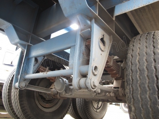 หางพ่วงพื้นเรียบ 2 เพลา บ.พนัส ปี46 ยาว12เมตร