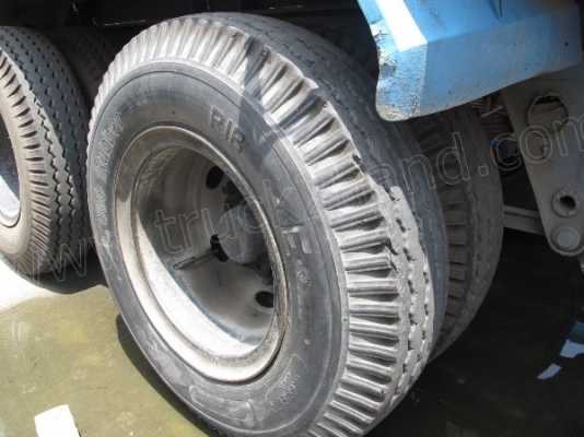 หางพ่วงพื้นเรียบ 2 เพลา บ.พนัส ปี46 ยาว12เมตร