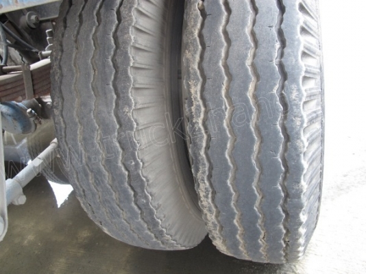 หางพ่วงพื้นเรียบ 2 เพลา บ.พนัส ปี46 ยาว12เมตร