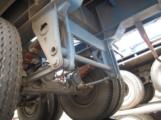 หางพ่วงพื้นเรียบ 2 เพลา บ.พนัส ปี46 ยาว12เมตร