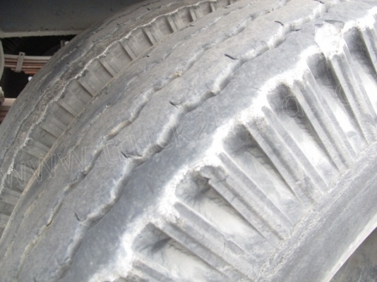 หางพ่วงพื้นเรียบ 2 เพลา บ.พนัส ปี46 ยาว12เมตร