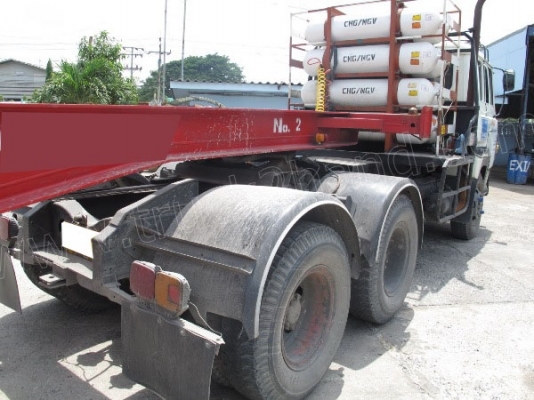 หัวลาก HINOรุ่น FR289B 285แรง ติดก๊าซCNG 2 เพลา