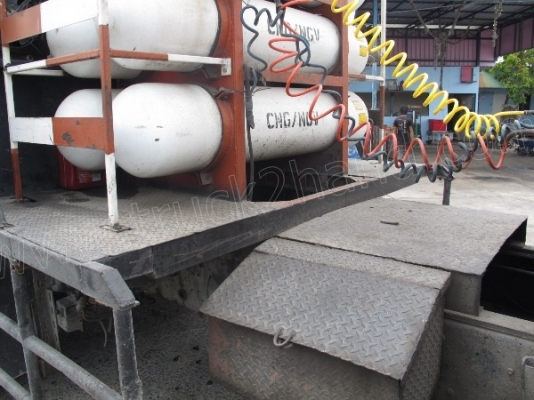 หัวลาก HINOรุ่น FR289B 285แรง ติดก๊าซCNG 2 เพลา