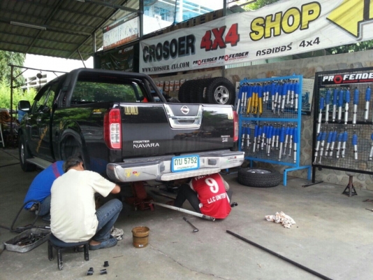 โช๊คอัพรถกระบะ Navara by Shock ProFenDer โช๊คอัพรถกระบะ Navara by Shock ProFenDer