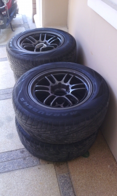 ขายล้อแม็กพร้อมยาง rp2 18"