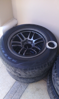ขายล้อแม็กพร้อมยาง rp2 18"