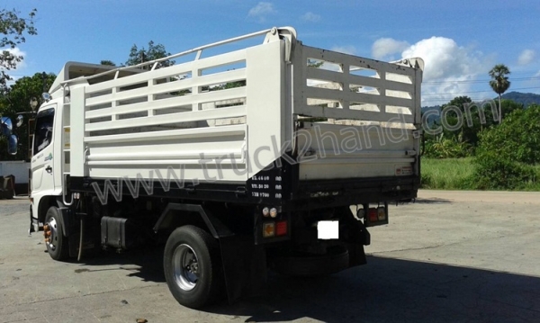 รถบรรทุกดั๊ม ยี่ห้อ HINO FC 6 ล้อดัมพ์ ขนาด 170 แรงม้า สวยจัดได้เดิมทุกอย่าง