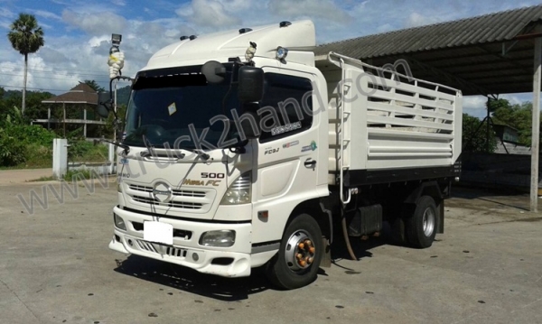 รถบรรทุกดั๊ม ยี่ห้อ HINO FC 6 ล้อดัมพ์ ขนาด 170 แรงม้า สวยจัดได้เดิมทุกอย่าง