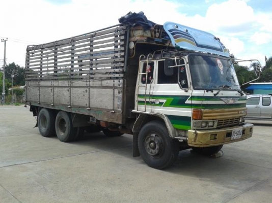 ขายรถบรรทุกสิบล้อ HINO F17 FL177 เครื่องเดิม EH700 - 168 แรง รถล่อง 1 เพลาไม่ดัมพ์