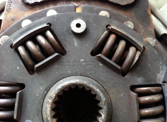 ขาย ครัช TRD หวี+ผ้าทองแดง 4A  1NZ 2ZZ