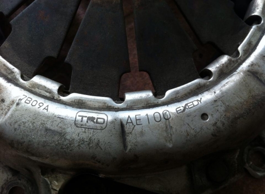 ขาย ครัช TRD หวี+ผ้าทองแดง 4A  1NZ 2ZZ