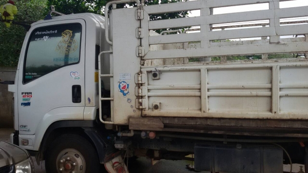 6ล้อรั้ว 210แรง ISUZU MP1 FRR90L9T-000116 ปี*2554 รถห้างแท้..สวย