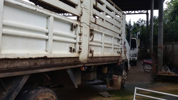 6ล้อรั้ว 210แรง ISUZU MP1 FRR90L9T-000116 ปี*2554 รถห้างแท้..สวย