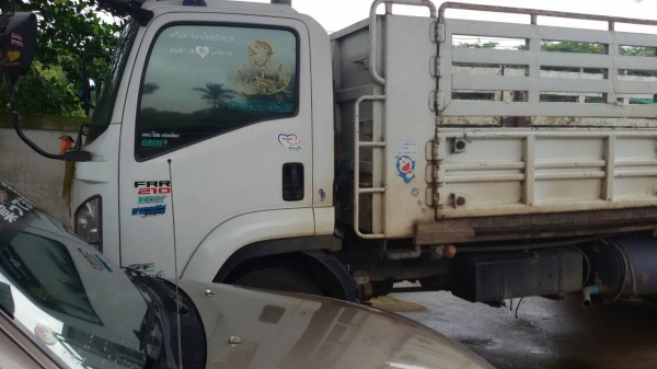 6ล้อรั้ว 210แรง ISUZU MP1 FRR90L9T-000116 ปี*2554 รถห้างแท้..สวย