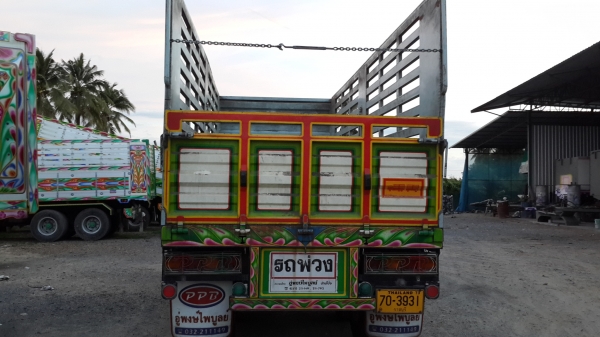 ขายหางพ่วงใหม่3เพลาไม่ดั้มคอกเกษตรยาว7เมตรเพลาMAXยางดีต่อพงษ์ไพบูลย์