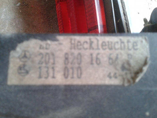 ไฟท้าย BENZ E23000