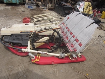 ขาย ตามสภาพ ราคาถูกครับ - รถดำนา 4 แถว YANMAR มือสองญี่ปุ่น