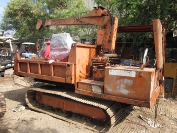 ขาย - รถบรรทุก ตีนตะขาบ ดั๊มเปอร์ dumper : HITACHI CH40-2 ติดเครน 3 ตัน
