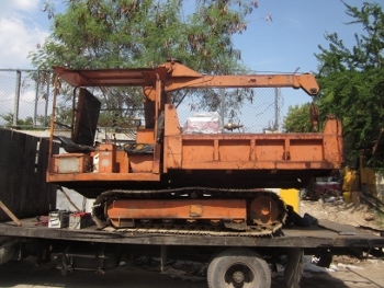 ขาย - รถบรรทุก ตีนตะขาบ ดั๊มเปอร์ dumper : HITACHI CH40-2 ติดเครน 3 ตัน