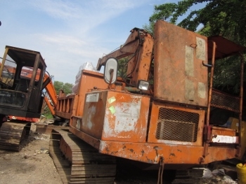 ขาย - รถบรรทุก ตีนตะขาบ ดั๊มเปอร์ dumper : HITACHI CH40-2 ติดเครน 3 ตัน