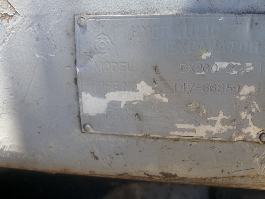 ขายรถขุดEX200-2 เก่านอกเอกสารนำเข้า ถูกๆตามสภาพ ขายรถขุดEX200-2 เก่านอกเอกสารนำเข้า ถูกๆตามสภาพ