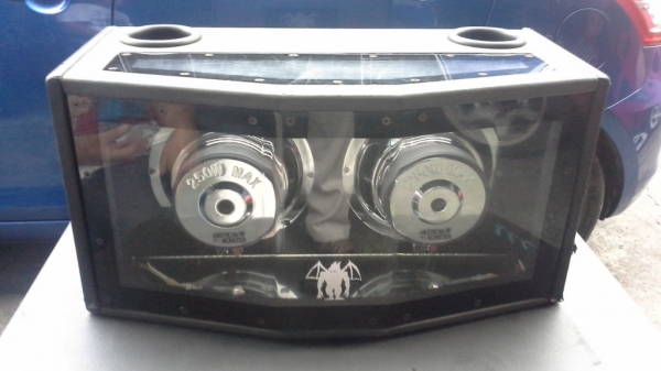 ตู้สำเร็จพร้อมลำโพง Subwoofer ยี่ห้อ American Monster แบรนด์ดังจากอเมริกา