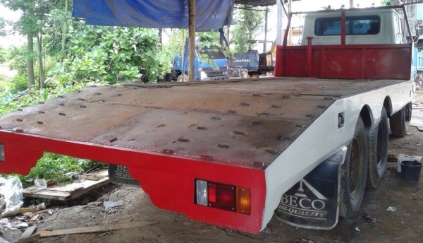 **520,000 บ.ต่อรอง**ขาย10ล้อเพลาเทเลอร์ ขึ้นแบคโฮ120 MITSUBISHI FN225K เครื่องเดิมเกียร์เดิม 6D15 170แรง ช่วงล่างเดิม คัสซีสวยไม่ปะไม่ดาม หางต่อใหม่ สภาพสวยไม่มีผุ หัวเก๋งเดิม ภายในดีคอนโซลครบ พ.พาวเวอร์ เบรคทริฟฟี่ ยางดี6เส้นพอใช้4เส้น สีสันดีสวย พร้อมใช