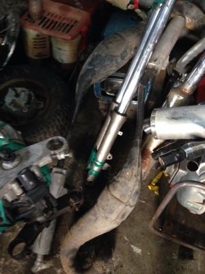 เครื่องติดเฟรม เก่าญี่ปุ่น NSR250 MC18 PGM II