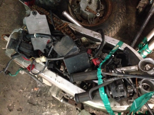 เครื่องติดเฟรม เก่าญี่ปุ่น NSR250 MC18 PGM II