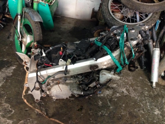 เครื่องติดเฟรม เก่าญี่ปุ่น NSR250 MC18 PGM II
