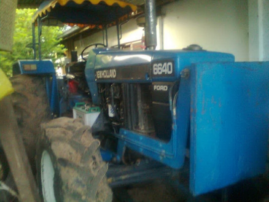 ขายรถไถ 6640 สองเพลา นิวฮอนแลนด์แท้ ราคาคุยกันได้ขายได้เราขายเลย