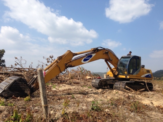 รถแบค SUMSUNG 210 รถสวยเต็ม ใช้งานดี มีทะเบียน