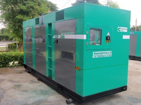 ขายเครื่องปั่นไฟ 350 Kva.mad in USA.รับประกัน 12 เดือน