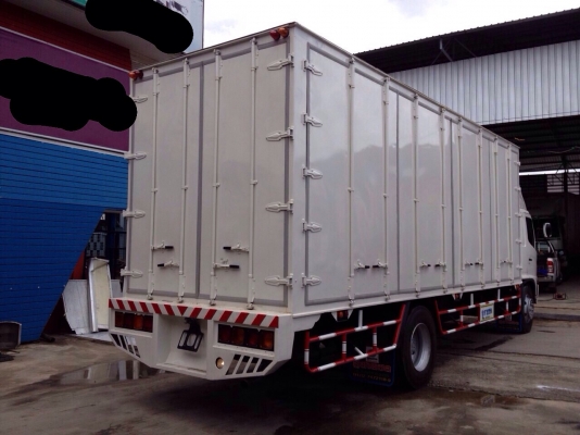 ขายรถบรรทุกหกล้อตู้แห้ง HINO FG1JPRA เครื่อง JO8C - 212 แรง เกียร์เดิม สภาพสวยพร้อมใช้