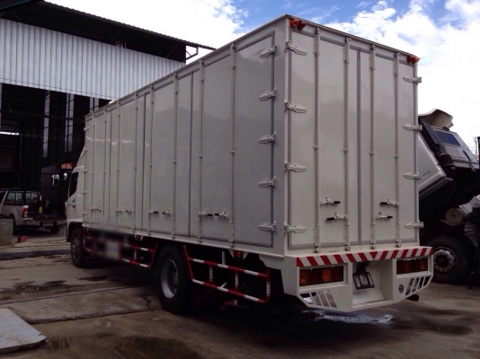 ขายรถบรรทุกหกล้อตู้แห้ง HINO FG1JPRA เครื่อง JO8C - 212 แรง เกียร์เดิม สภาพสวยพร้อมใช้