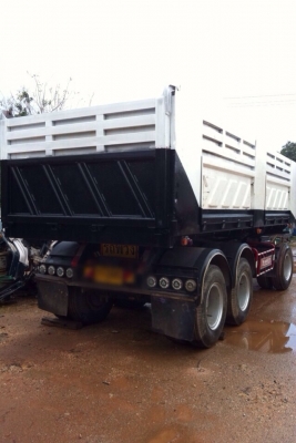 ขายหางพ่วงดัมพ์ ของสามมิตร ปีจดทะเบียน 50 - 3 เพลาแท้ สภาพสวยพร้อมใช้งานค่ะ