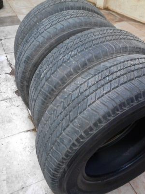 265/65R17 BRIDGESTONE DUELER H/T 684II  ชุด 4 เส้น ปีสวยๆ ดอกยางยังหนา TEL.081-427-3941