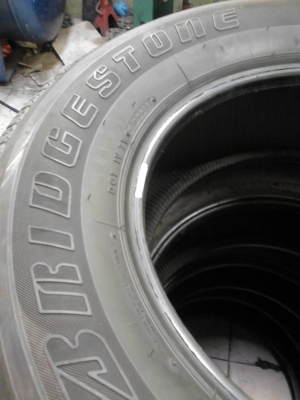 265/65R17 BRIDGESTONE DUELER H/T 684II  ชุด 4 เส้น ปีสวยๆ ดอกยางยังหนา TEL.081-427-3941