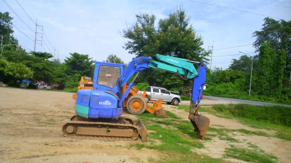 รถขุด HITACHI EX55 SR รถเก่าญี่ปุ่นแท้ ใช้งานดี