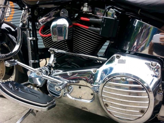 ต้ำพระราม2ขายHARLAY DAVIDSON FATBOY EVO อัพCC จาก 1450CC เป็นเครื่อง 1600CC ปี1997invสรรพสามิต