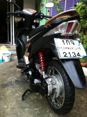 ขาย  YAMAHA MIO125Iสีดำ-น้ำตาล ปี2013 ราคา 25,000บ.