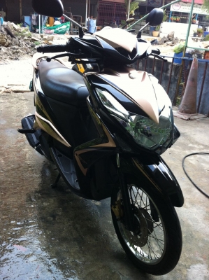 ขาย  YAMAHA MIO125Iสีดำ-น้ำตาล ปี2013 ราคา 25,000บ.