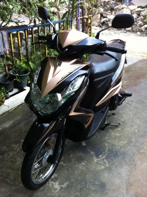 ขาย  YAMAHA MIO125Iสีดำ-น้ำตาล ปี2013 ราคา 25,000บ.