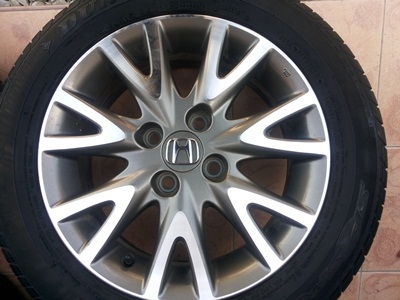 ขายล้อแม็กHONDA City Society พร้อมยางปี13 4 ล้อ ขายล้อแม็กHONDA City Society พร้อมยางปี13 4 ล้อ
