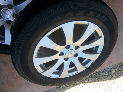 ขายล้อแม้ก Chevrolet Captiva 17 พร้อมยางปี12  4 ล้อ