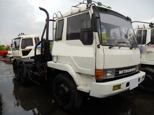 รถ10ล้อหัวลากMITSUBISHI รุ่นFN527 เทอร์โบ 220แรง 2เพลา