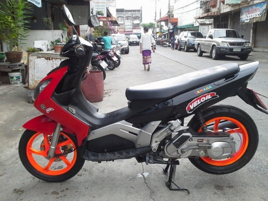 Nouvo mx ปี 50 สีดำ แดง ล้อแม็ค เครื่องเดิม แน่น ไม่หลวม รถแต่งเท่ห์ๆ เอกสารครบ