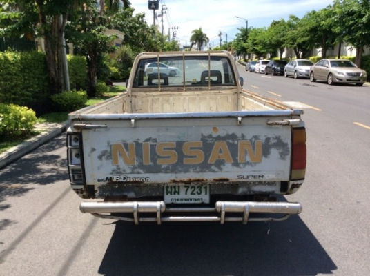 ขายรถกระบะนิสสัน Big-M ปี 93 เครื่องเดิม เบนซิล Z16 เกียร์ธรรมดา ภายในเบาะหนังมีขาดเล็กน้อย แอร์มี ตัวถังเดิมๆมาก บางๆ แห้งๆ ไม่มีชน คานหน้าเดิมๆ ลอนกระบะเดิมๆ คัสซีมีผุจุดเดียว นอกนั้นดีตลอดเส้น เครื่องดี เกียร์แน่น ยางดี รถขับดีครับ ขายถูก ขับกลับได้เลย